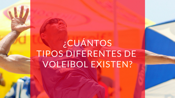 ¿Cuántos tipos diferentes de voleibol existen?